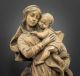 Holz - Madonna Mit Jesuskind,  Sehr Feine Gesichter 49 Cm Groß,  Hl.  Familie Skulpturen & Kruzifixe Bild 3