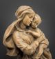 Holz - Madonna Mit Jesuskind,  Sehr Feine Gesichter 49 Cm Groß,  Hl.  Familie Skulpturen & Kruzifixe Bild 4