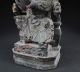 Große Sammeln Alte Guanyu 关羽 Held Skulpturen,  Holz,  China Selten Asiatika: China Bild 3