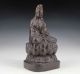 Sammeln Alte Kwan - Yin Skulpturen,  Ebenholz,  China Selten Asiatika: China Bild 2