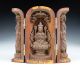 Sammeln Alte Chinesische Buchsbaum,  Buddha Skulpturen Box Selten Asiatika: China Bild 2