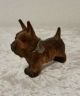 Scottish Terrier Antik Holz - Hund Handgeschnitzt 50er Holzarbeiten Bild 1