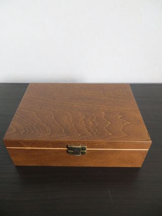 Holzkiste - Kiste - Schachtel Für Kleinkram - Schatulle - Box Für Schmuck Bild