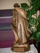Holzfigur - Heiligenfigur - Hl.  Paulus Mit Schwert Und Buch - Geschnitzt - Deko - Südtirol? Holzarbeiten Bild 1