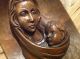 Mutter Gottes Maria Mit Jesuskind Wandbild Holz? Holzarbeiten Bild 1