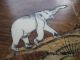 Altes Elefanten Reliefbild Bein Bild,  Wand Bild,  Altes Bild Holzarbeiten Bild 4
