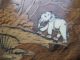 Altes Elefanten Reliefbild Bein Bild,  Wand Bild,  Altes Bild Holzarbeiten Bild 8