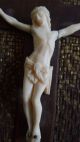 Rarität Um 1850 Christus Aus Bein Skulpturen & Kruzifixe Bild 3