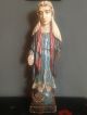 Madonna Auf Weltkugel,  Geschnitzt,  Holzschnitzerei,  Figur,  Wohl 18 Jhd.  Alt Holzarbeiten Bild 1