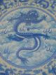 Schale Porzellan Drachen Asiatika Tibet Buddha China Dragon Plate Teller Deko Entstehungszeit nach 1945 Bild 3