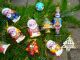 16x Schöner Weihnachtsbaumschmuck Aus China Cloisonne Entstehungszeit nach 1945 Bild 1