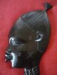 Sehr Alte Afrika - Maske Aus Ebenholz=portrÄt Im Profil Natur - RaritÄt WunderschÖn Entstehungszeit nach 1945 Bild 1