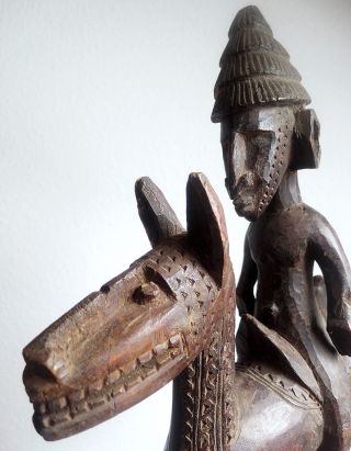 Statue Bamana/bambara Cavalier Africain Bild