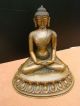 Anmutiger Amitayus - Sitzender Bronze Buddha Entstehungszeit nach 1945 Bild 7