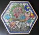 Alte Fliese Kachel Keramik Orient Persien Handfertigung Handbemalung Islamische Kunst Bild 1