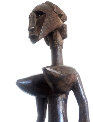 Fruchtbarkeitsfigur Der Bambara/bamana,  Mali Fertility Figure Of The Bambara Bild