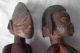2 X Yoruba Figur Antik Holz Zwillinge Ibeji Aus Nigeria - Holzfigur Afrika 28 Cm Entstehungszeit nach 1945 Bild 6