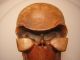Totenkopf Aus Nepal (wooden Skull Head 1) Entstehungszeit nach 1945 Bild 1