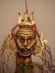 Metal Schädel Maske Aus Nepal (metal Skull Mask 6) Entstehungszeit nach 1945 Bild 1