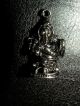 Silber Ganesh Ganesha Buddha Glücksbuddha Anhänger Amulett Sohn Shivas Entstehungszeit nach 1945 Bild 1