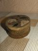 Handgeschnittene Steindose - Etui - Dose Mit Perlmutt Intarsien Entstehungszeit nach 1945 Bild 5