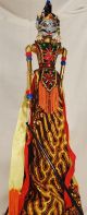 Traditionelle Wayang Golek Indonesische Stabpuppe Puppenspiel Alt Unbespielt Entstehungszeit nach 1945 Bild 4