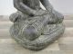 Buddha Figur Skulptur Sitzend Lavasand Indonesien Stein 48cm 16kg Entstehungszeit nach 1945 Bild 2