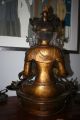 Traum Tara Aus Nepal Buddha Bronze 65 Cm Handarbeit A.  M.  Sammlung Entstehungszeit nach 1945 Bild 4