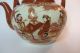 Alte Japanische Porzellan Teekanne Sammelstücke Handbemalt Gedeck Japan Asiatika: Japan Bild 5