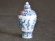 Sammeln Altes Chinesische Blau - Weiß - Porzellan,  Handbemalt Drachen Snuff Bottle Asiatika: China Bild 1