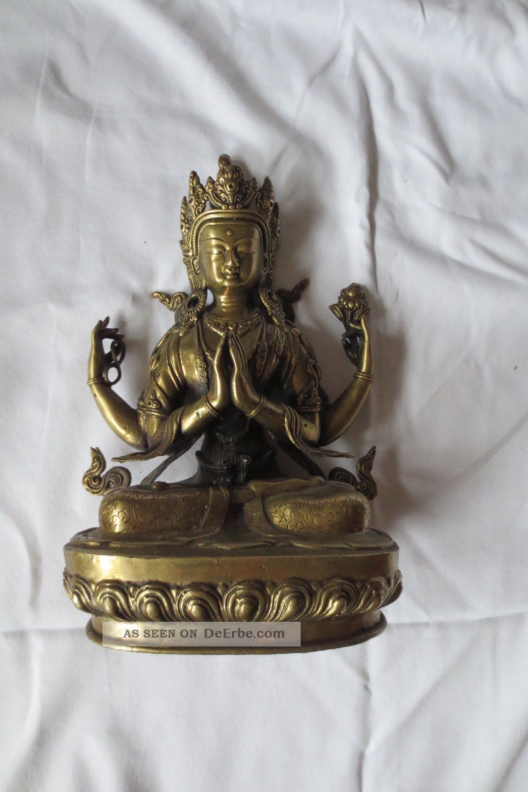 Großer Alter Buddha Asiatika: Indien & Himalaya Bild