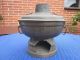 Vintage Mongolian Hot Pot Huo Guo Steamboat Fire Pot Cooker Fondue Copper Asiatika: China Bild 4