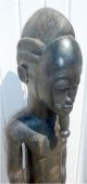 Baule,  Skulptur,  Afrika,  Holzfigur,  Männlich,  134 Cm Groß Afrika Bild 1