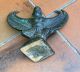 Antike Religiöse Metallfigur Aus Bronze Des Garuda Alte Tempelfigur Aus Thailand Asiatika: Südostasien Bild 2