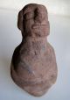 Osterinsel/rapa Nui – Moai - Tiki - Skulptur Aus Braunem Lavastein Internationale Antiq. & Kunst Bild 1