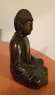 Buddha - Figur Aus 1,  6 Kg Messing,  17,  8 Cm Höhe Entstehungszeit nach 1945 Bild 1