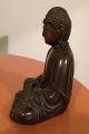 Buddha - Figur Aus 1,  6 Kg Messing,  17,  8 Cm Höhe Entstehungszeit nach 1945 Bild 2
