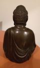 Buddha - Figur Aus 1,  6 Kg Messing,  17,  8 Cm Höhe Entstehungszeit nach 1945 Bild 5