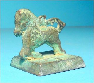Bronzesiegel,  Pferd,  Siegelschrift,  Tibet,  Buddhismus,  Asien,  China Bild