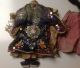 Chinesische Handpuppe Antik Mit Holzkopf U.  Besticktem Stoffgewand Drachengewand Asiatika: China Bild 7