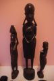 9 Stück Afrikanische Masken Figuren Konvolut Kamm Besteck Maske Handgeschnitzt Entstehungszeit nach 1945 Bild 8
