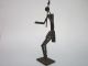 Skulptur Krieger Aus Eisen,  Geschweißt,  Schwer,  Recycling,  Simbabwe,  Afrika Entstehungszeit nach 1945 Bild 2