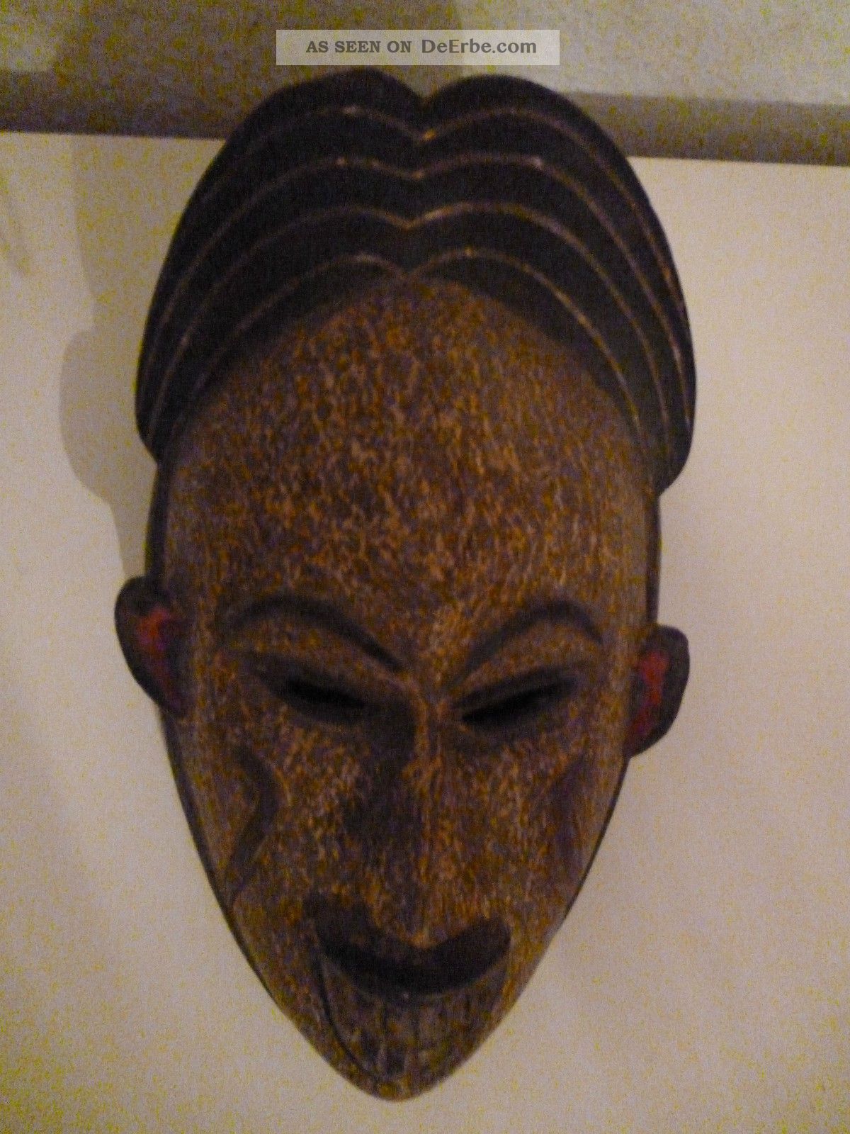 Dachbodenfund: Maske Der Punu Aus Gabun,  Afrika - Pounou - Maske Entstehungszeit nach 1945 Bild