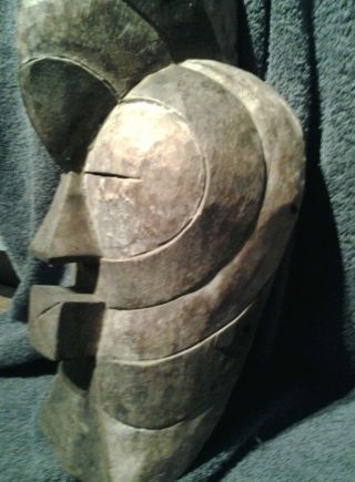 Afrikanische Stammes Kunst Maske Der Songye,  Dr.  Kongo,  1025g Bild
