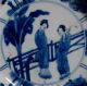 Teller,  Blauweiß - Porzellan,  China,  Kangxi - Marke / Periode - Kangxi Plate Asiatika: China Bild 4