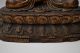 Buddha Holz 16/17 Jh Asiatika: Indien & Himalaya Bild 7