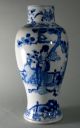 Vase,  Blauweiß - Porzellan,  China,  19.  Jh. ,  Kangxi - Marke Asiatika: China Bild 1