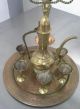 Orientalisches Messing Service Kerzenständer Messingschrott Islamische Kunst Bild 1