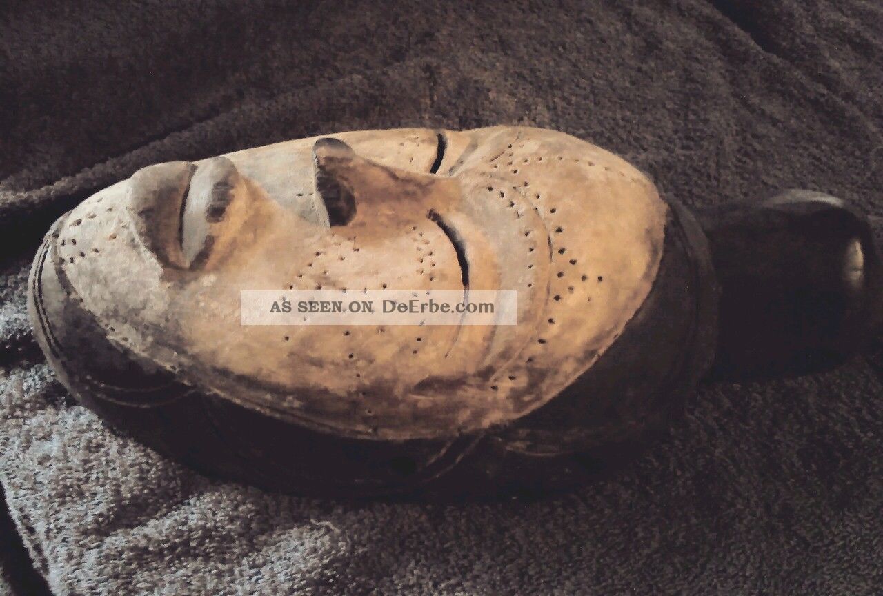 Afrikanische Stammes Kunst Maske Der Lega Dr.  Kongo, Entstehungszeit nach 1945 Bild