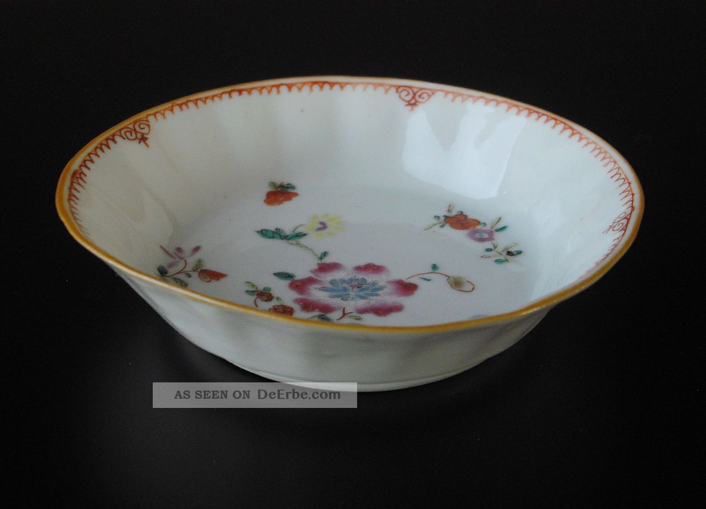 Perfect - Yongzheng Chinesischer Porzellanteller/chinese Porcelain Saucer - Flowers Asiatika: China Bild